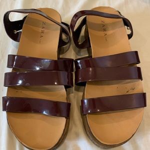 Zara sandals.